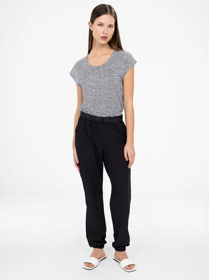 Pantalon étroit à enfiler
