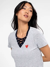 T-shirt à manches 3/4