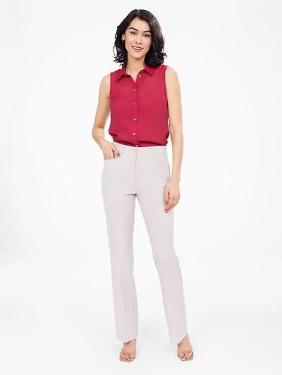 Pantalon habillé semi évasé