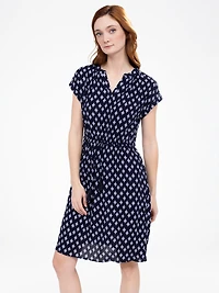 A line midi dress