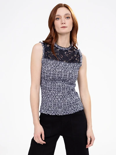 Fitted tank top