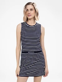 Short straight knit dress