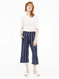 Capri large décontracté à enfiler