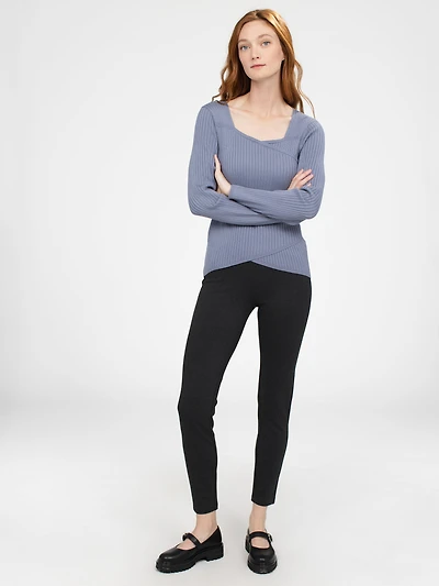Pantalon skinny ajusté à enfiler