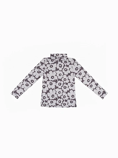 Long-sleeve semi-fitted t-shirt