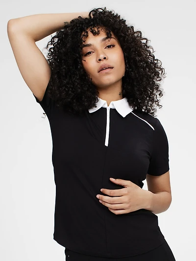 T-shirt semi-ajusté à manches courtes
