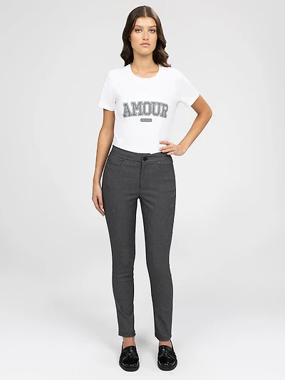 Pantalon étroit ajusté
