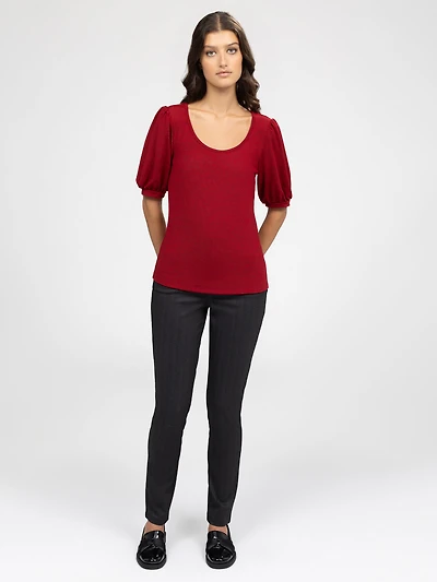 Pantalon étroit ajusté