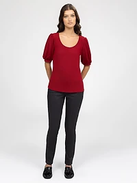 Pantalon étroit ajusté