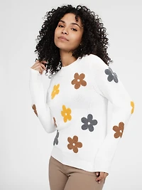 Long-sleeve pullover sweater