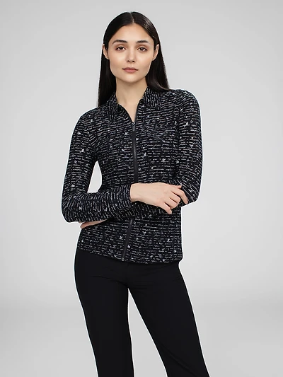 Semi-fitted blouse