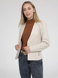Veste en tricot à manches longues