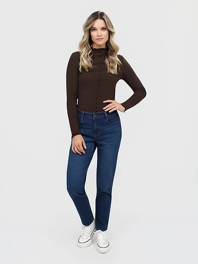 Wide-leg jeans