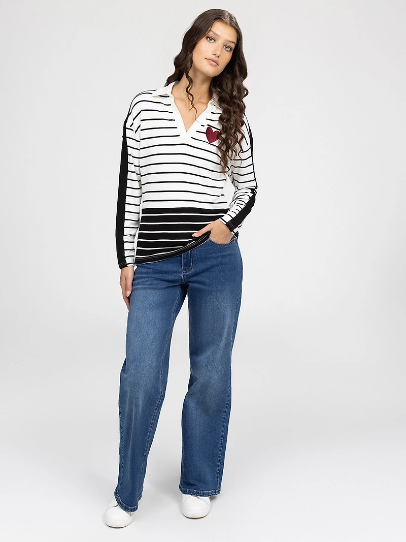 Wide-leg jeans