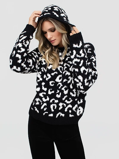 Long-sleeve pullover sweater