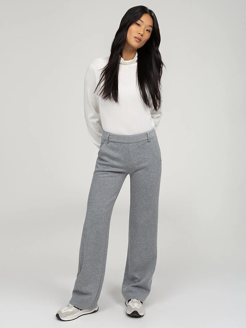 Pantalon large décontracté à enfiler