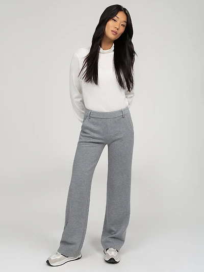 Pantalon large décontracté à enfiler