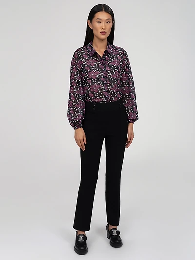 Pantalon étroit à enfiler