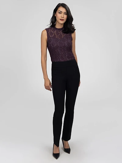 Pantalon étroit à enfiler