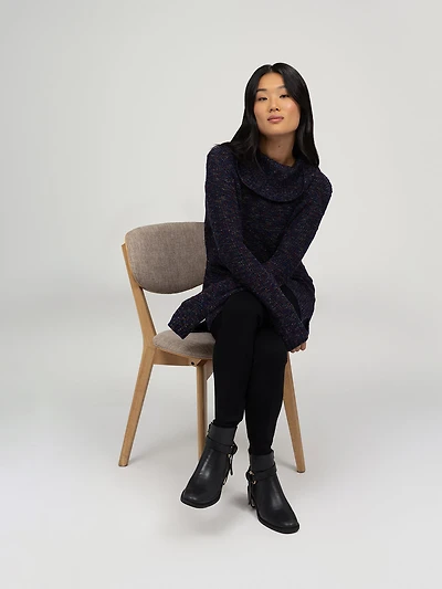 Long-sleeve pullover sweater