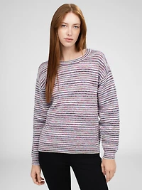 Long-sleeve pullover sweater