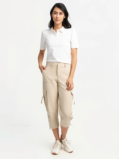 Pantalon cargo à la cheville