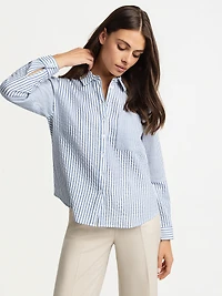 Blouse à manches longues avec boutons