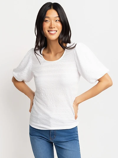 Short-sleeve fitted t-shirt