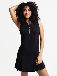 Robe midi ligne A en tricot