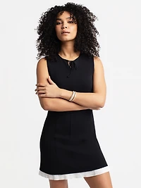 A line midi knit dress