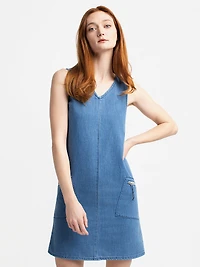 Robe en denim