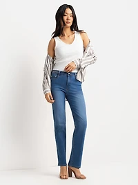 Semi-fitted tank top