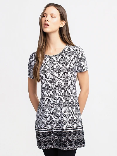 Short-sleeve tunic