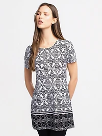 Short-sleeve tunic