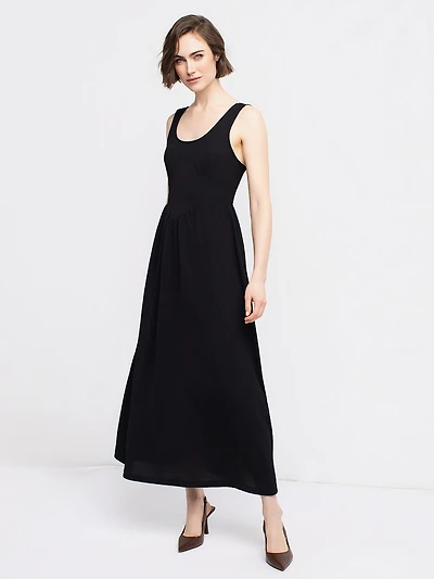 Robe maxi évasée