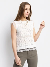 Sleeveless sweater 