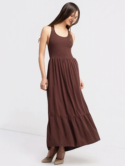 Robe maxi évasée