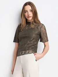 T-shirt ample à manches courtes