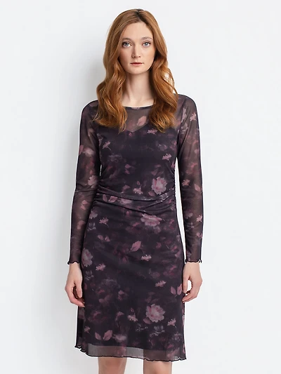 Straight maxi dress