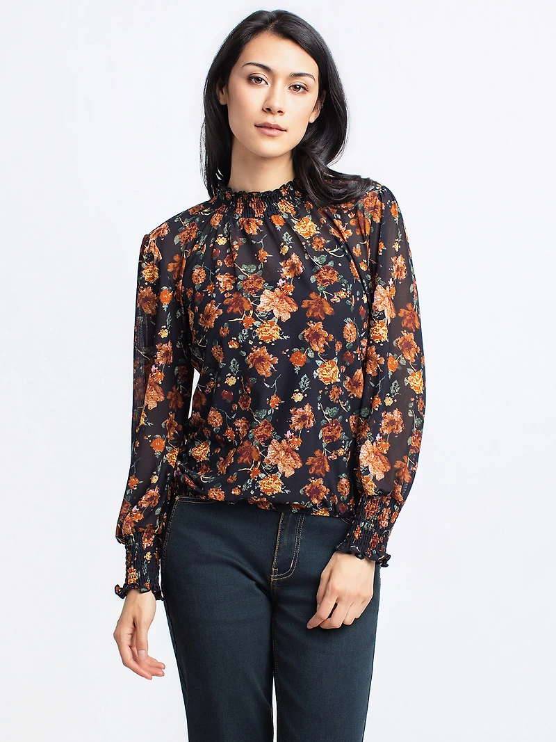 Long-sleeve top