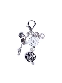 Decorative accessory with a carabiner clasp