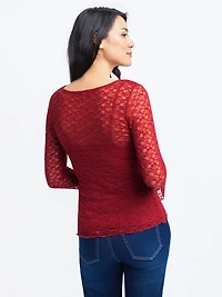 T-shirt ajusté à manches longues