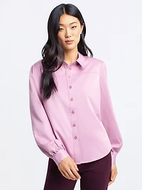 Blouse à manches longues avec boutons