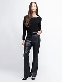 Pantalon évasé décontracté