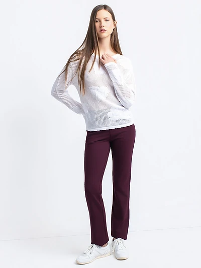 Loose long-sleeve sweater