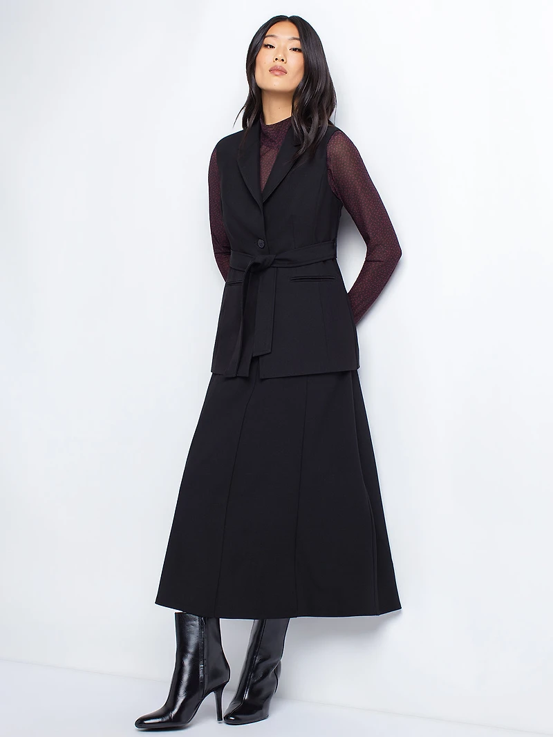 Sleeveless dress jacket