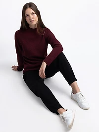 Relaxed-fit long-sleeve top