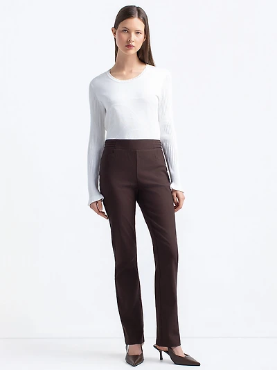 Pantalon décontracté à enfiler