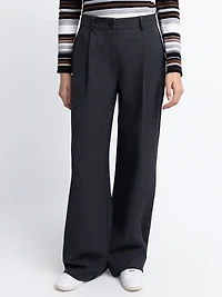 Pantalon jambe large habillé