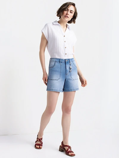 Denim short
